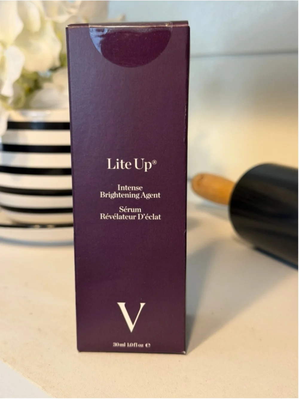New Vbeaute LITE UP INTENSE BRIGHTENING AGENT 1 Oz SERUM 30mL Health Beauty